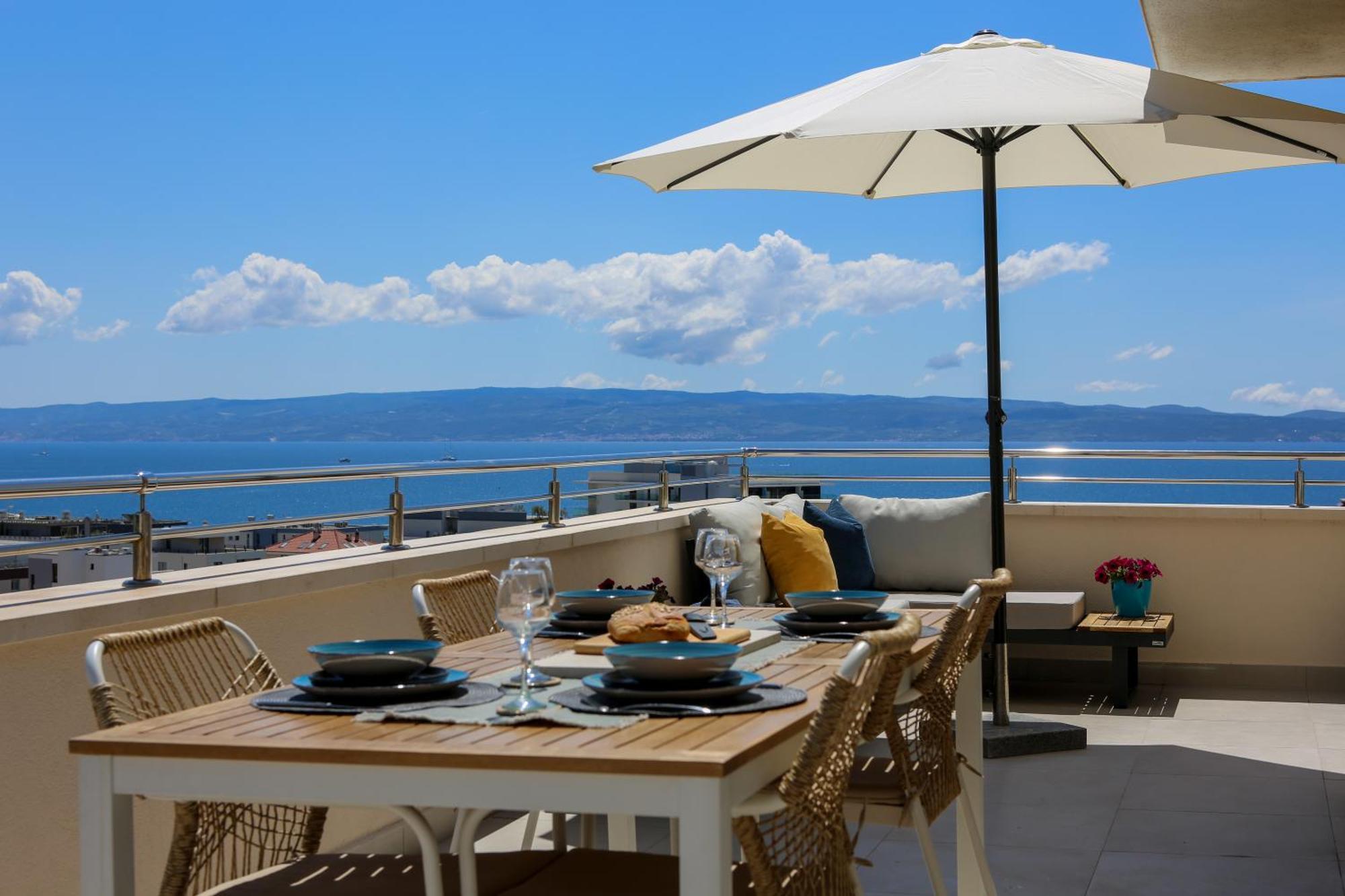 Kiki'S Sea View Studio Split Bagian luar foto