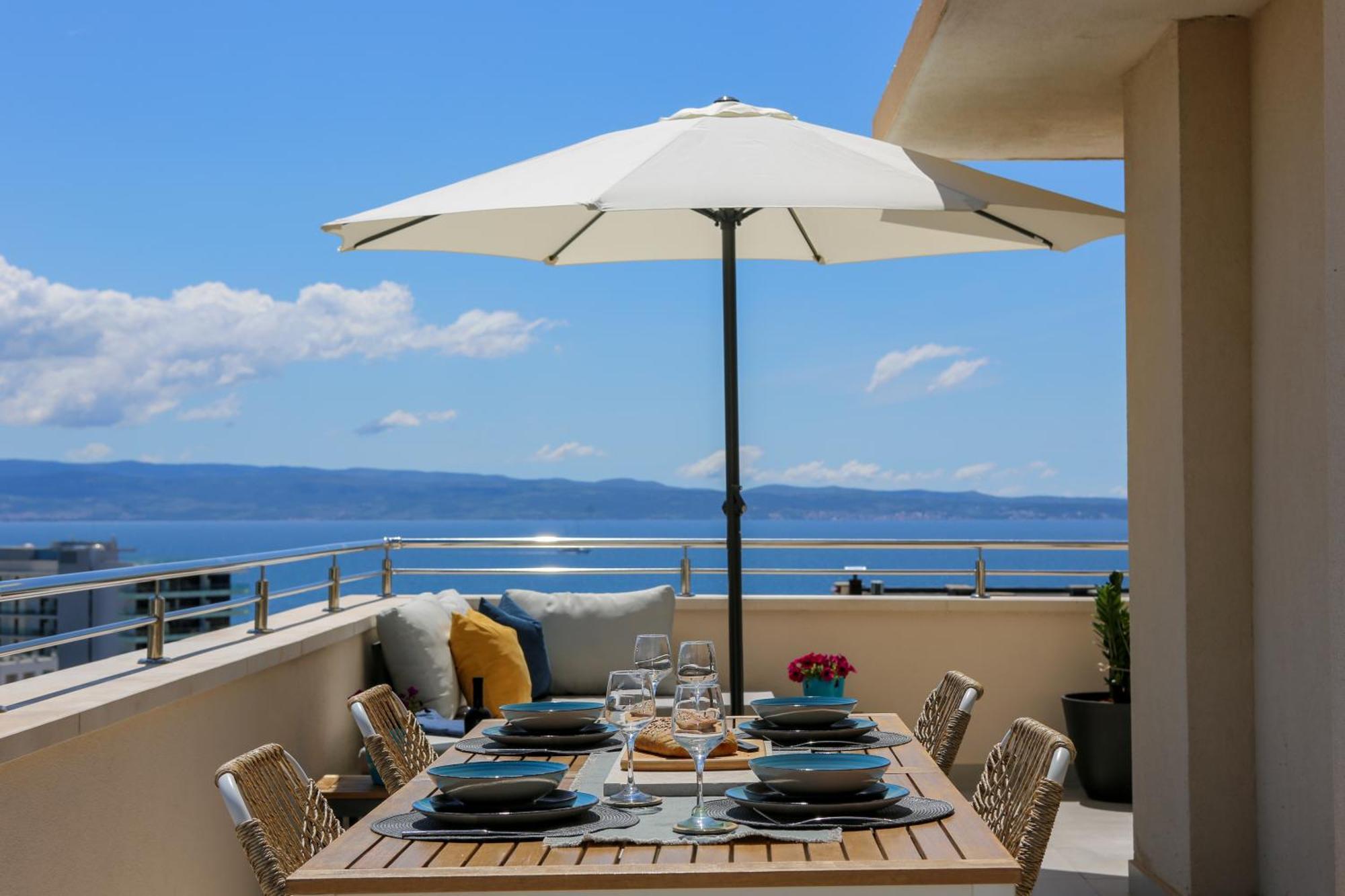Kiki'S Sea View Studio Split Bagian luar foto